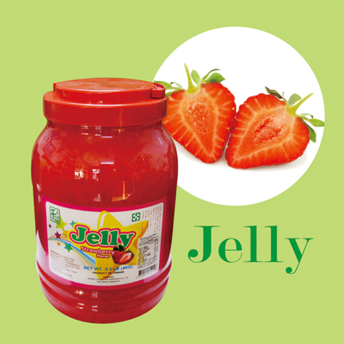 Strawberry Coconut Jelly