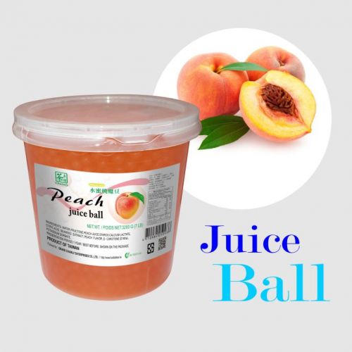 Peach Flavor Juice Ball-Natural Color