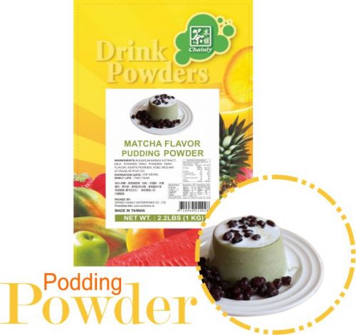 Matcha Pudding Flavor Powder