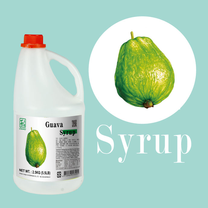 Guava Flavoring Syrup Chainly Bubble Tea Wholesale Supply
