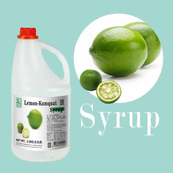 LemonKumquat Flavor Syrup Chainly Boba Tea Wholesale Supply