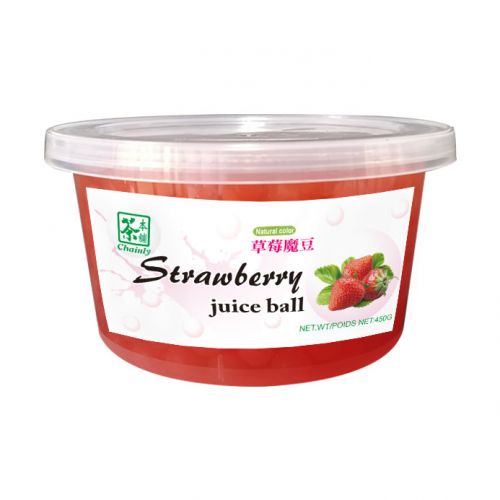 Strawberry Flavor Juice Ball-Natural Color