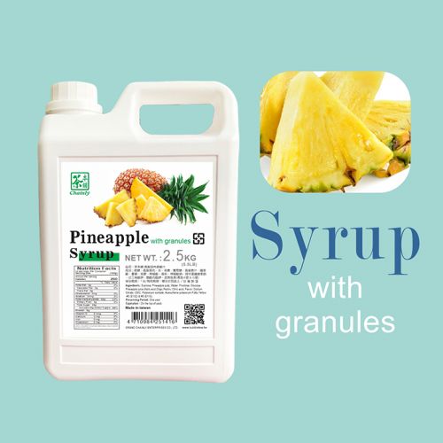 Pineapple Flavoring Syrup Mix Bubble Tea Syup Wholesale Supply